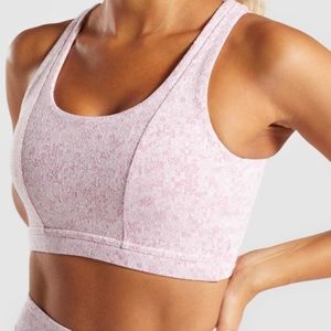 Dusty Pink Fleur Dusty Pink Sports Bra